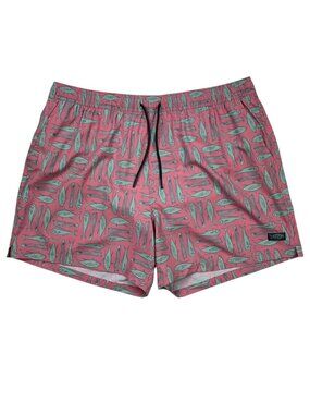 AFTCO Strike Swim Short Swimwear XL Pink